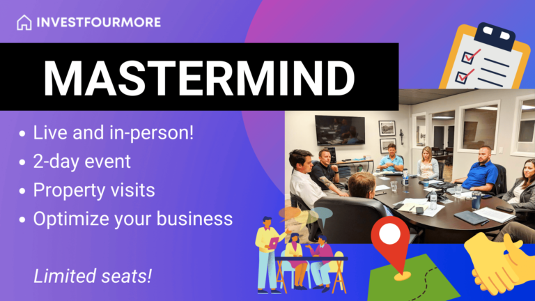 InvestFourMore Mastermind Event