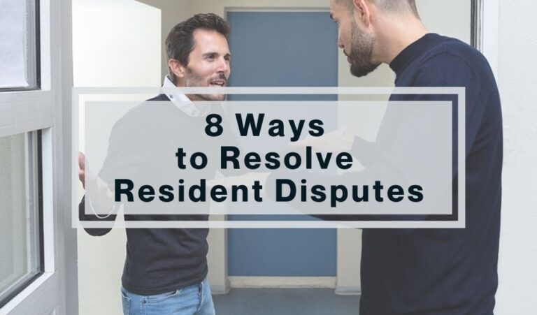 Resolve Resident Disputes