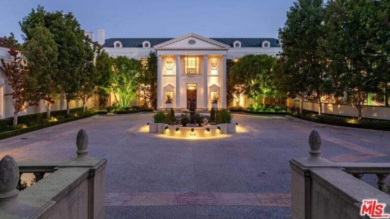 $195M Bel-Air Megamansion Returns To The Market