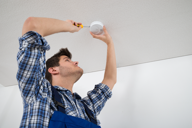 Smoke detector safety is important so be sure you maintain smoke detectors and know who is responsible for smoke detector maintenance.