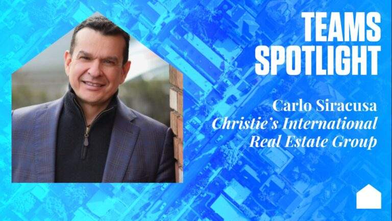 Teams Spotlight: Carlo Siracusa, Christie's International Real Estate