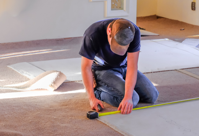 What to do when tenants move out and leave a carpet cleaning problem in your rental property is the question this week