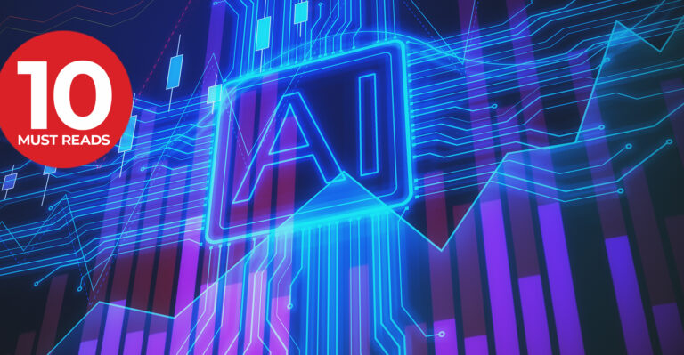 ai stock market chart