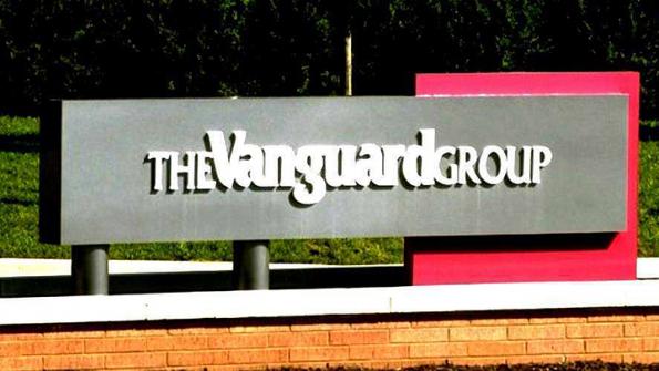 Vanguard Group company sign