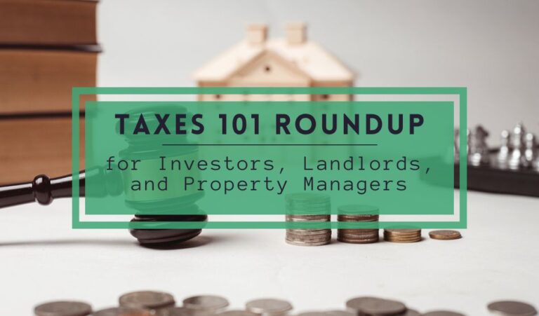 Real estate taxes for landlords