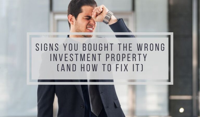 Wrong Investment Property