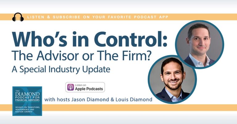 Who’s in Control, The Advisor or The Firm?
